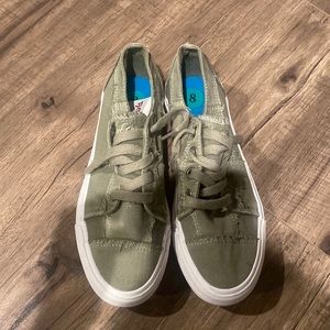 Never worn canvas sneakers